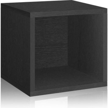 WAY BASICS Way Basics Eco Stackable Storage Cube, Black BS-285-340-320-BK